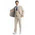 Men's Stacy Adams Hybrid-Fit 3pc Suit Set, Jacket Vest and Pants