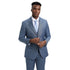 Men's Stacy Adams Sharkskin 3-Piece Suit