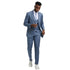 Men's Stacy Adams Sharkskin 3-Piece Suit